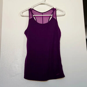 Nike Purple Sleeveless Dry Fit Top Size Small